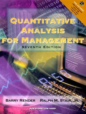 Quantitative Analysis For Management Ralph M. Jr. Render Barry • $9.38