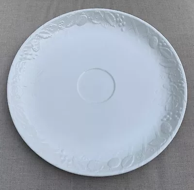 NEW Mikasa English Countryside White Chip & Dip 14 1/2  Tray DISCONTINUED • $27.99