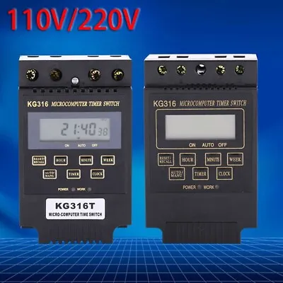 £13.21 • Buy Power Controller Timer Switch Monitor Electrical Outlet 180V-240V Kg316t