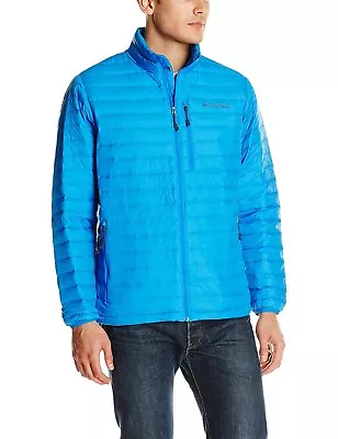 Columbia Compactor 800 Fill Down Lightweight Warm Jacket Blue NWT! M • $99.99