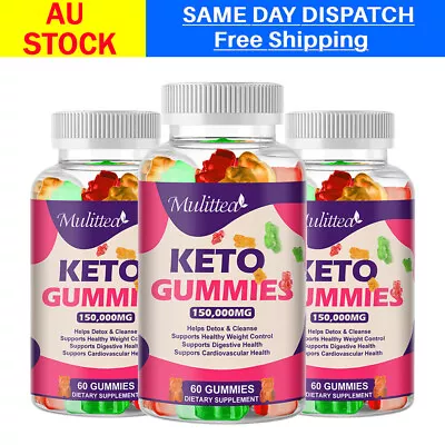 1-3 Packs Keto ACV Gummies Weight Loss Gummies Fat Burner Dietary Supplement • $43.99