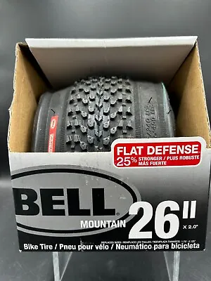 Bell Bike Tire 26  X 2.0  Flat Defense Mountain Bicycle Tire • $9.99