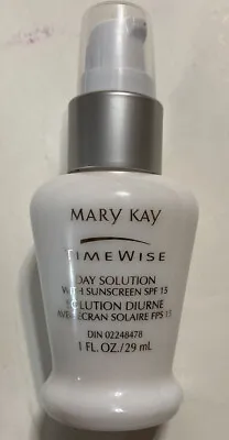 New In Box Mary Kay Timewise Day Solution SPF Exp~ 1 Fl Oz ~Dry To Oily Skin • $12.99