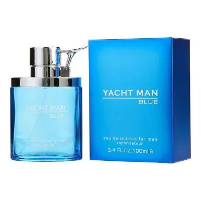 Yacht Man Blue Eau De Toilette 3.4 Oz / 100 Ml Spray For Men  • $12.99