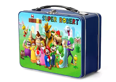 £15 • Buy Personalised Name Lunch Box School Kids