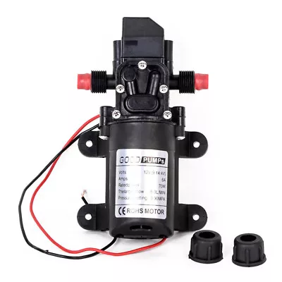 12V-130PSI Water Pump Self Priming Pump Diaphragm High Pressure Automatic Switch • $13.92