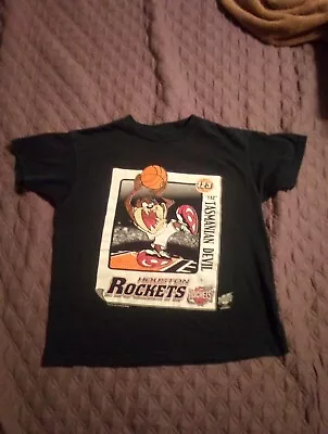 Vintage '90s Houston Rockets Tasmanian Devil T-shirt • $49.99