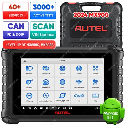 2024 Autel MX900 Full Bidirectional Scanner CAN FD&DoIP Upgrade Of MX808S MK808S • $529