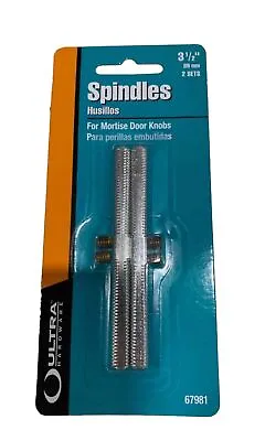 Spindles For Mortise Door Knobs Ultra Hardware 3-1/2  67981 • $6