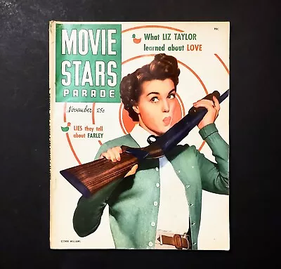 November 1950 ESTER WILLIAMS Movie Stars Parade Magazine W/LIZ TAYLOR/Gene Autry • $4.99