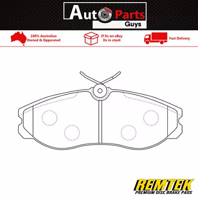 Budget Front Brake Pads Suits Nissan Terrano R20 DB1357 • $34.99