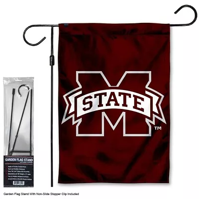 Mississippi State University Garden Flag And Stand Pole Kit • $32.95