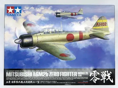 Tamiya 1/32 Aircraft Series No.17 Mitsubishi Zero Fighter Model 21 Kit 03176 NEW • $79.99