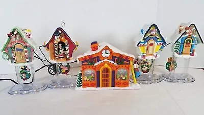 Mr Christmas Disney Mickey's Clock Shop Music Animated Vtg 1993 Complete Works • $199.99