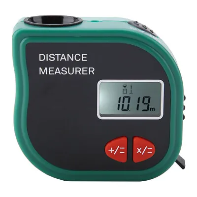 Handheld LCD Ultrasonic Distance Meter Measurement Electronic Tape Measuring • £15.72