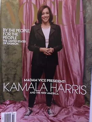 Vogue Magazine February 2021 Kamala Harris Madam Vice President New America • $8.99