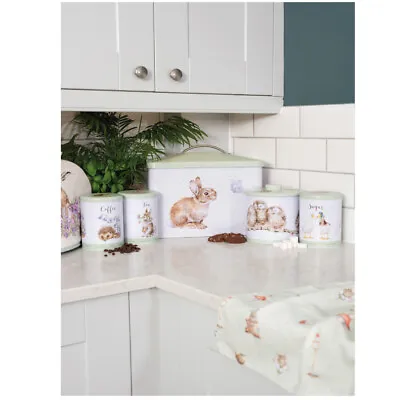 Wrendale The Country Set Storage Tins Durable Kitchen Illustrated New For 2024 • £18