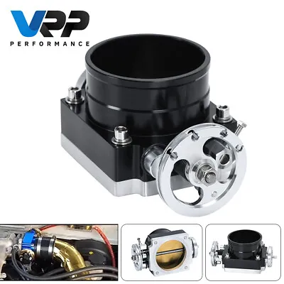 Universal 90MM 3.5  Throttle Body High Flow Aluminum FOR Intake Manifold Q45 TPS • $54.80