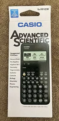 Casio FX-991CW Advanced Scientific Calculator - Black • $28.21