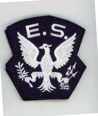 PATCH  USAF F-15 334th FS EAGLES HERITAGE E.S    VEL BACK PARCHE • $8