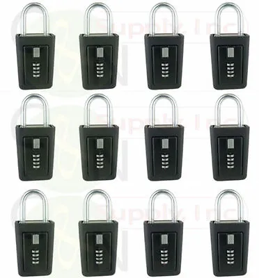 Lockbox - 12 Lockboxes Realtor Key Storage Lock Box Real Estate 4 Digit • $128