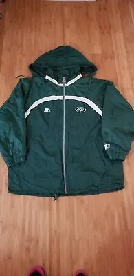 New York Jets Starter Waterproof Jacket NFL Size XXL • $99