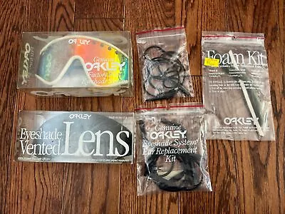 Vintage Oakley Factory Pilot W/ Extra Lens & Accessories  • $180