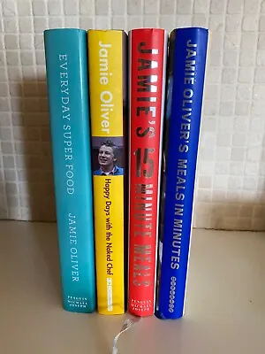 $30 • Buy Jamie Oliver Cook Books - 4 Books