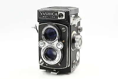 Yashica Mat-124 6x6 Twin Lens Camera W/ 80mm F3.5 Yashinon[Parts/Repair] #077 • £99.88