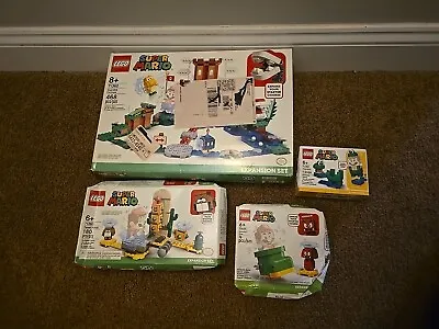 4  Lego Sets Lot  71362 Super Mario 71392 71404 71363 Damaged Box Guarded  • $79