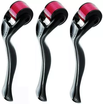 $23.99 • Buy Derma Roller Microneedle FYL 3 Pack Derma Roller Kit (0.25mm/0.5mm/1mm)