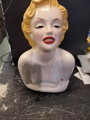 Marilyn Monroe Cookie Jar 1996 Clay Art • $59.99