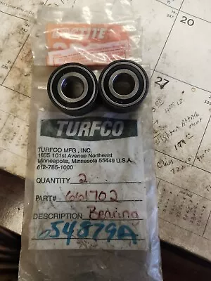 Turfco Bearing 661702 • $20