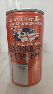 Rare Coca Cola Aluminium Can - Americas Cup Defence 1987 - Canned Adelaide SA • $12.99