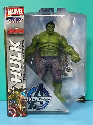 Rare Diamond Toys MARVEL SELECT HULK AVENGERS ULTRON Movie MCU 2012 • $89.99