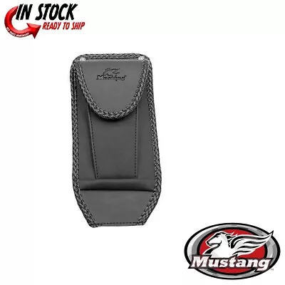 Mustang Tank Bib W/ Pouch Synth Leather For 06-12 Kawasaki VN900 Vulcan • $87.40