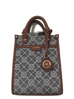 $199 • Buy Mimco Mim Gram Mini Tote Crossbody Rrp $229