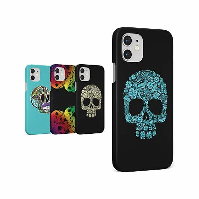 Case For Iphone 15 14 13 12 11 Se 8 Pro Max Hard Phone Cover Mexican Sugar Skull • £5.99