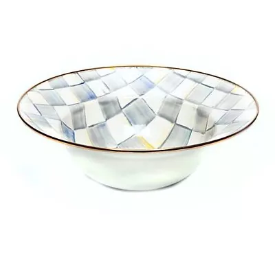 Mackenzie Childs Sterling Check Serving Bowl  • $78