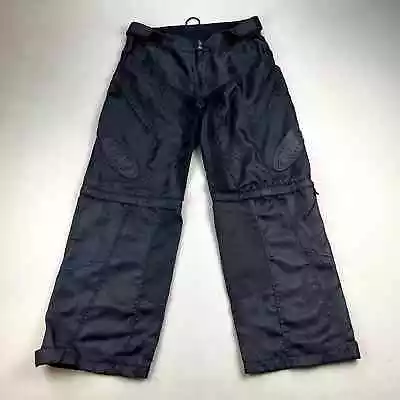 Bilt Motorcycle Pants Mens 32 Black Convertible Biker Motocross MTX Riding Lined • $35.99