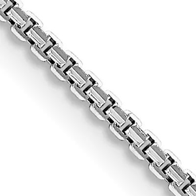 Avariah 14K White Gold 1.2mm Concave Box Chain - 16  • $414.99