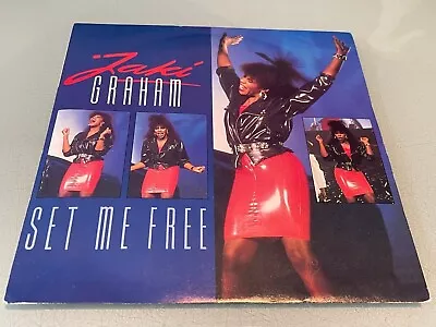 Jaki Graham - Set Me Free & Stop The World- Vinyl Record 7  Single - 1986 JAKI 7 • £4.49