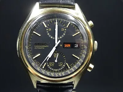 A117 ⭐⭐Vintage   Seiko Black Panda   Chronograph Automatic Watch 6138-8020 ⭐ • $1146.29