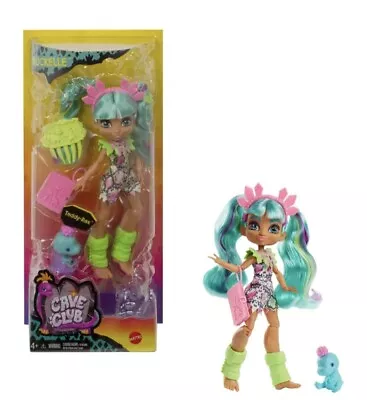 Cave Club Rockelle Doll & Accessories Inc Teddy-Rex Pet Action Figure Mattel • £9.98