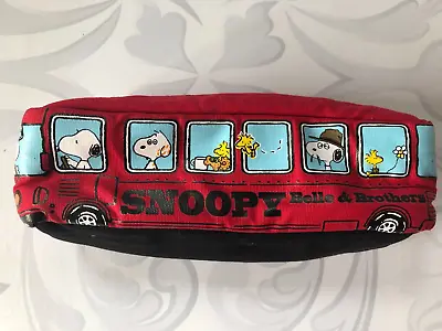 Small Peanuts Snoopy & Multi Character Red Bus Pencil Case • £10