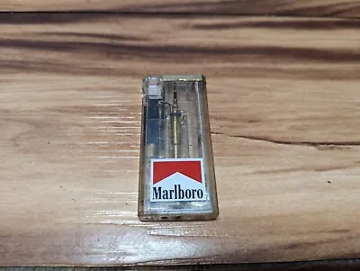 Vintage 1992 Clear Marlboro Cigarette Lighter • $8