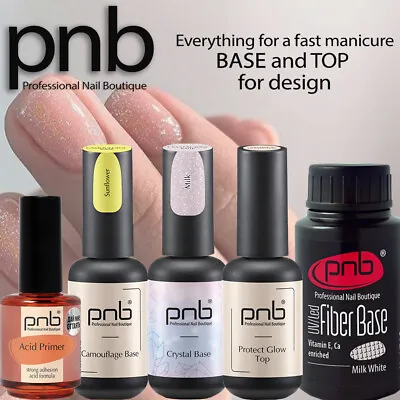 PNB BASE / Fiber Camouflage Color. TOP / Express No-wipe. Gel Nail Design NEW • $13.49