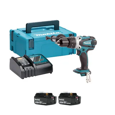 Makita DHP458RTJ-2 18v LXT Combi Drill (2x5Ah) • £260