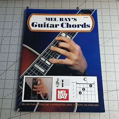 Guitar Chords Mel Bay 1990 Paperback Book • £5.50