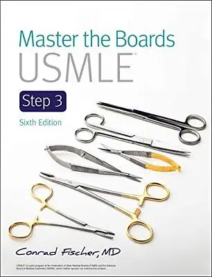 Master The Boards USMLE Step 3 (USML... By Fischer Conrad Paperback / Softback • $12.16